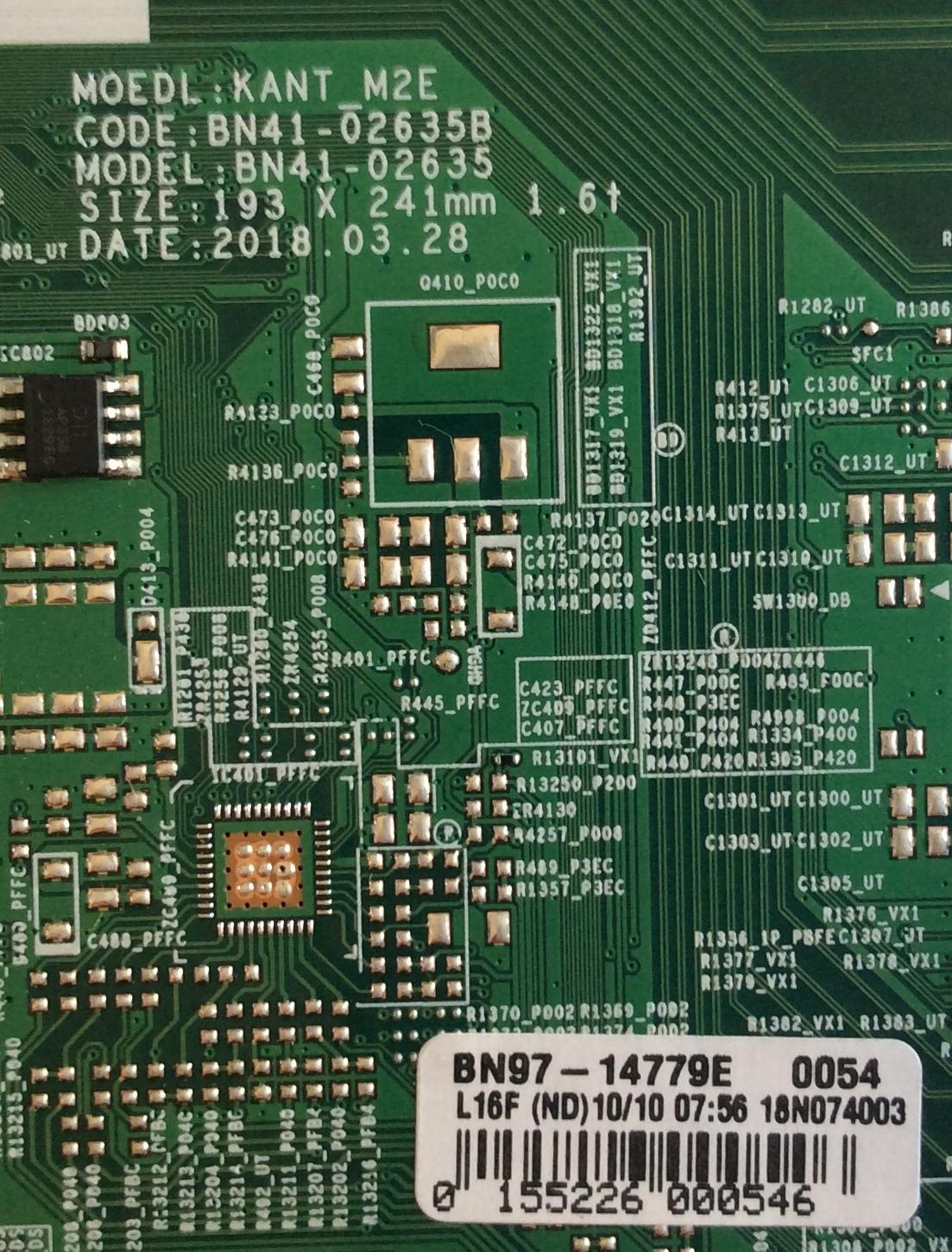 MAIN / SAMSUNG / BN94-13281A / BN41-02635B / BN97-14779E / PANEL CY-NN075FGLV1H / MODELO UN75NU710DFXZA  FA02  - Imagen 3
