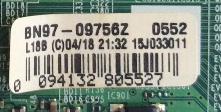 MAIN / SAMSUNG / BN94-09103A / BN97-09756Z / BN41-02245A / BN9409103A / PANEL CY-DH050CGNV1H / MODELO UN50J6200AFXZA IH02 - Imagen 2