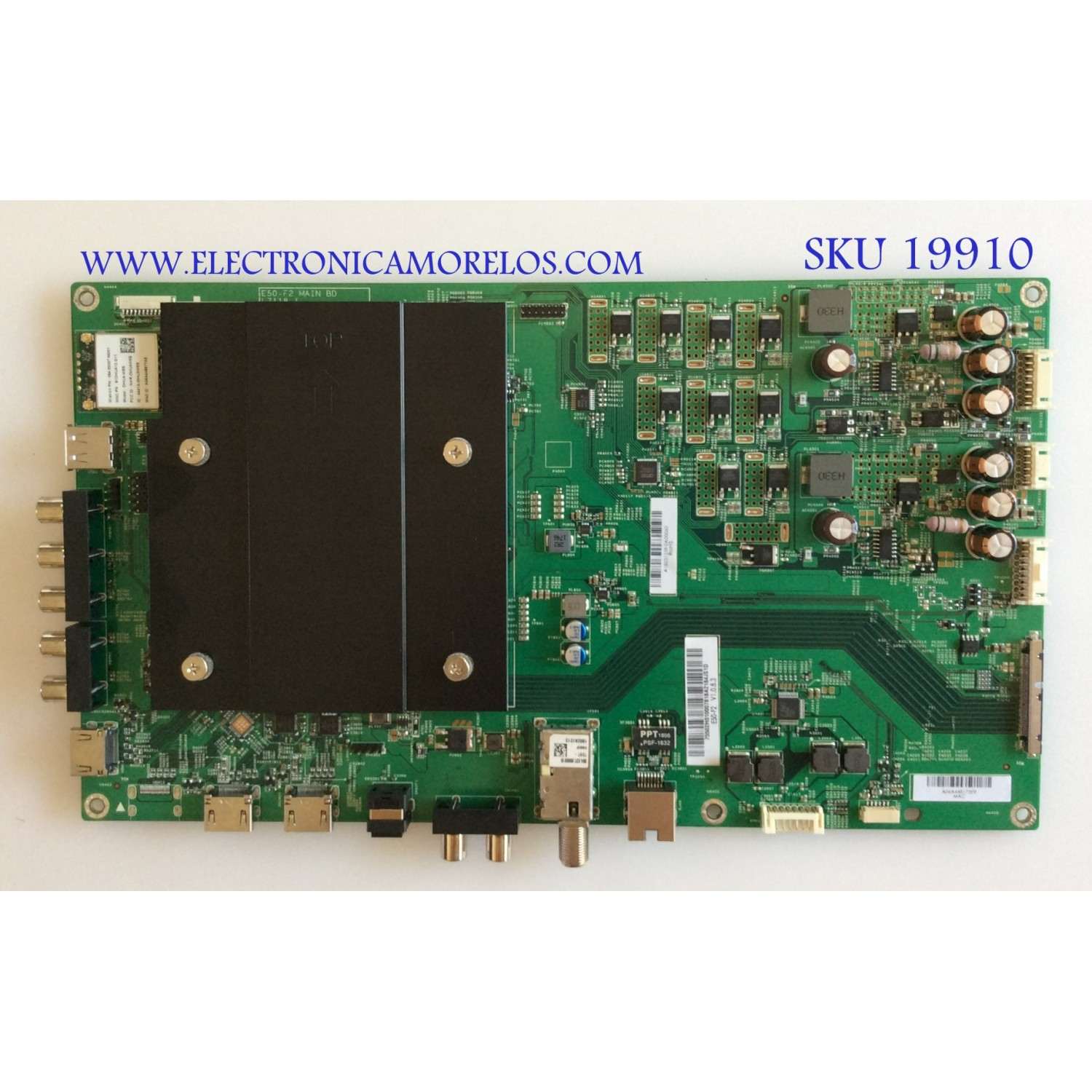 MAIN / VIZIO 755.02H01.0007 / 748.02H01.0011 / 75502H020007 / L7118-1 / TED.SX7.EB761 D17507 / A18031539 / PANEL T500QVN03.7 / MODELO E50-F2 LWZ2WYMU