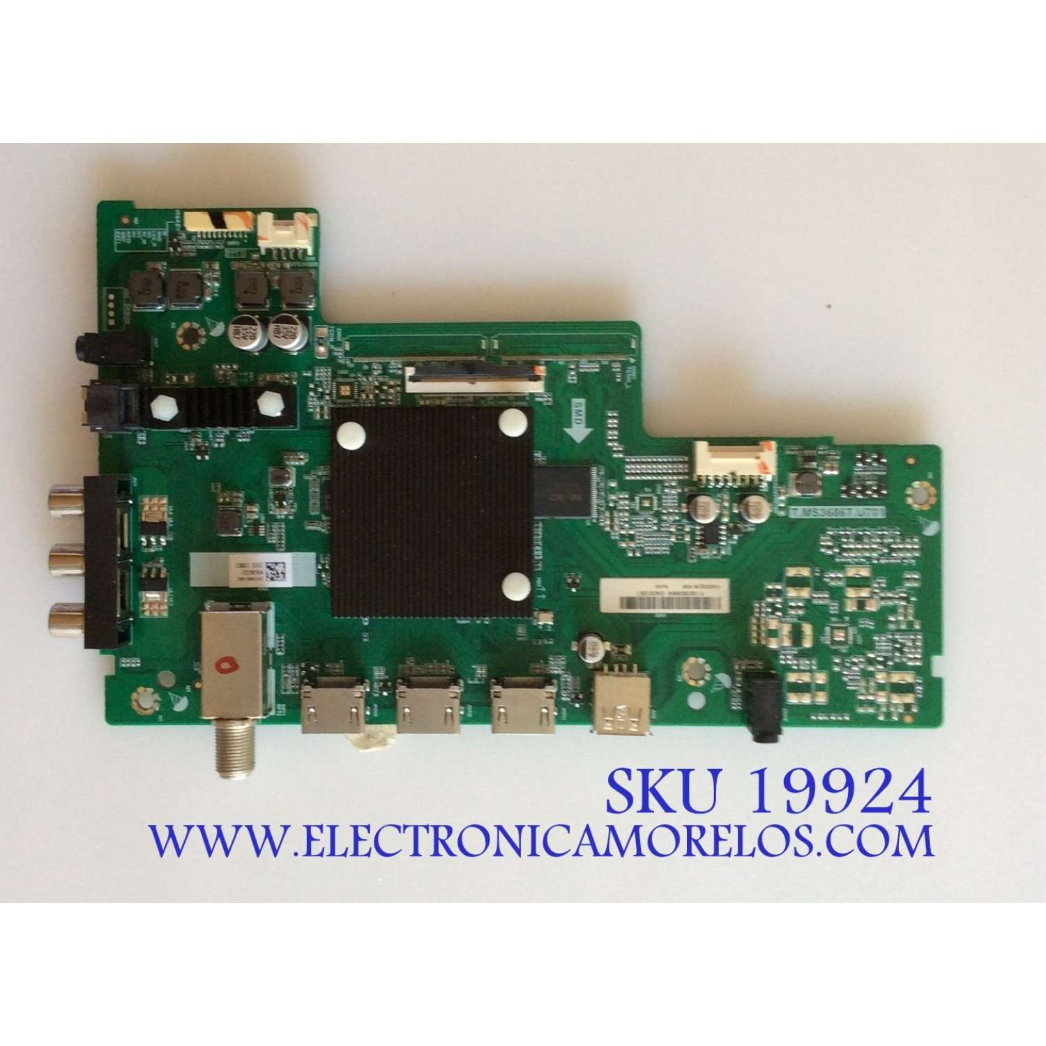 MAIN / SHARP / F18080964 / T.MS3686T.U701 / HV650QUB-N90 / HU65A6101U / 233331 / E180811 / PANEL HD650S1U71 /S0/GM/ MODELO LC65Q6020U 
