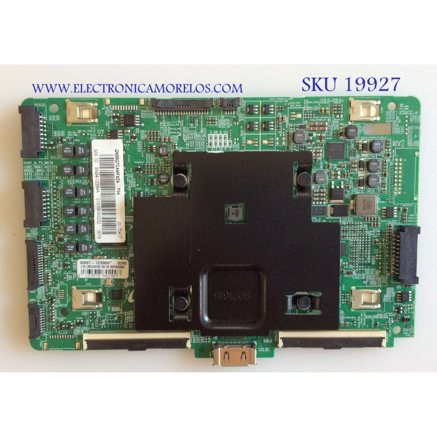 MAIN / SAMSUNG BN94-12284A / BN41-02572A / BN97-122396D / PANEL CY-XM055FLAV2H / SUSTITUTAS BN94-11487K / BN94-11488F / BN94-12660K / BN94-12660V / MODELOS QN55Q7CDMFXZA / QE55Q8CAMTXTK / QA55Q7CAMRXTW / QN55Q7CAMFXZA AA01 / MAS MODELOS EN DISCRIPCION