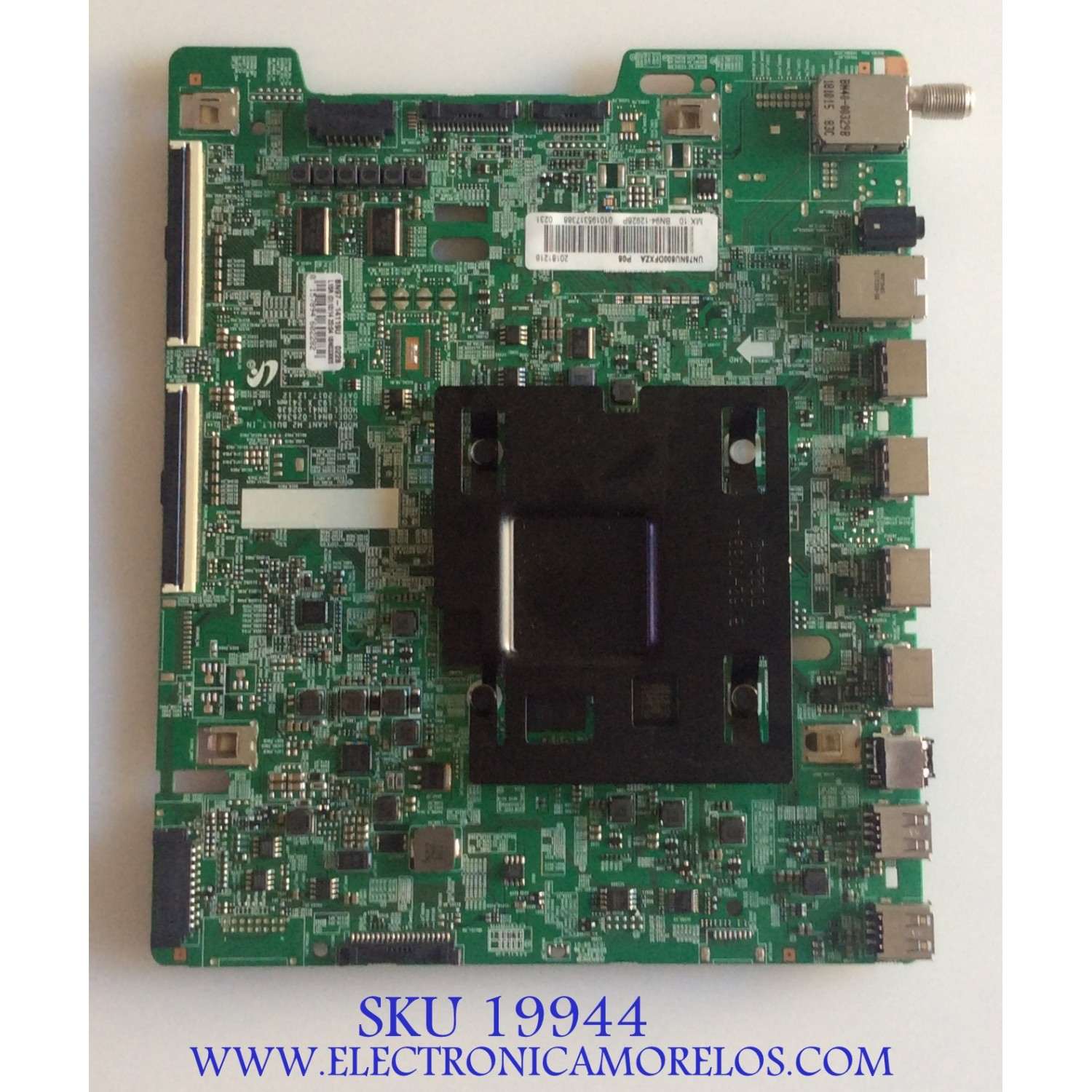 MAIN ORIGINAL PARA TV SAMSUNG / NUMERO DE PARTE BN94-12928P / BN41-02636A / BN97-14119U / PANEL CY-SN075FLLV2H / CY-SN075FLLV4H / DISPLAY LSF750FF05-N01 / MODELOS UN75NU8000FXZC / UN75NU800DFXZA / UN75NU800DFXZA FB03 / UN75NU800DFXZA FA03 / UN75NU8000FXZA