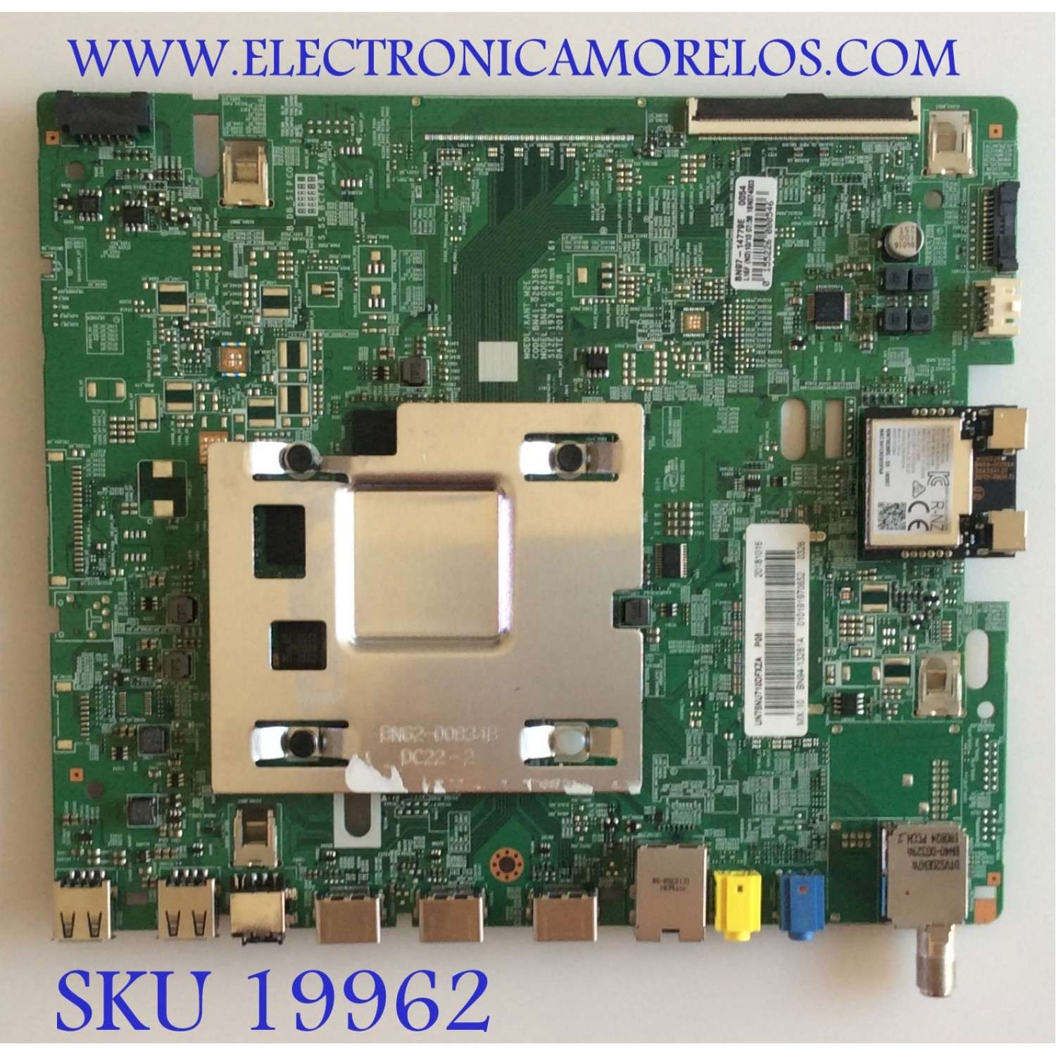MAIN / SAMSUNG / BN94-13281A / BN41-02635B / BN97-14779E / PANEL CY-NN075FGLV1H / MODELO UN75NU710DFXZA  FA02 