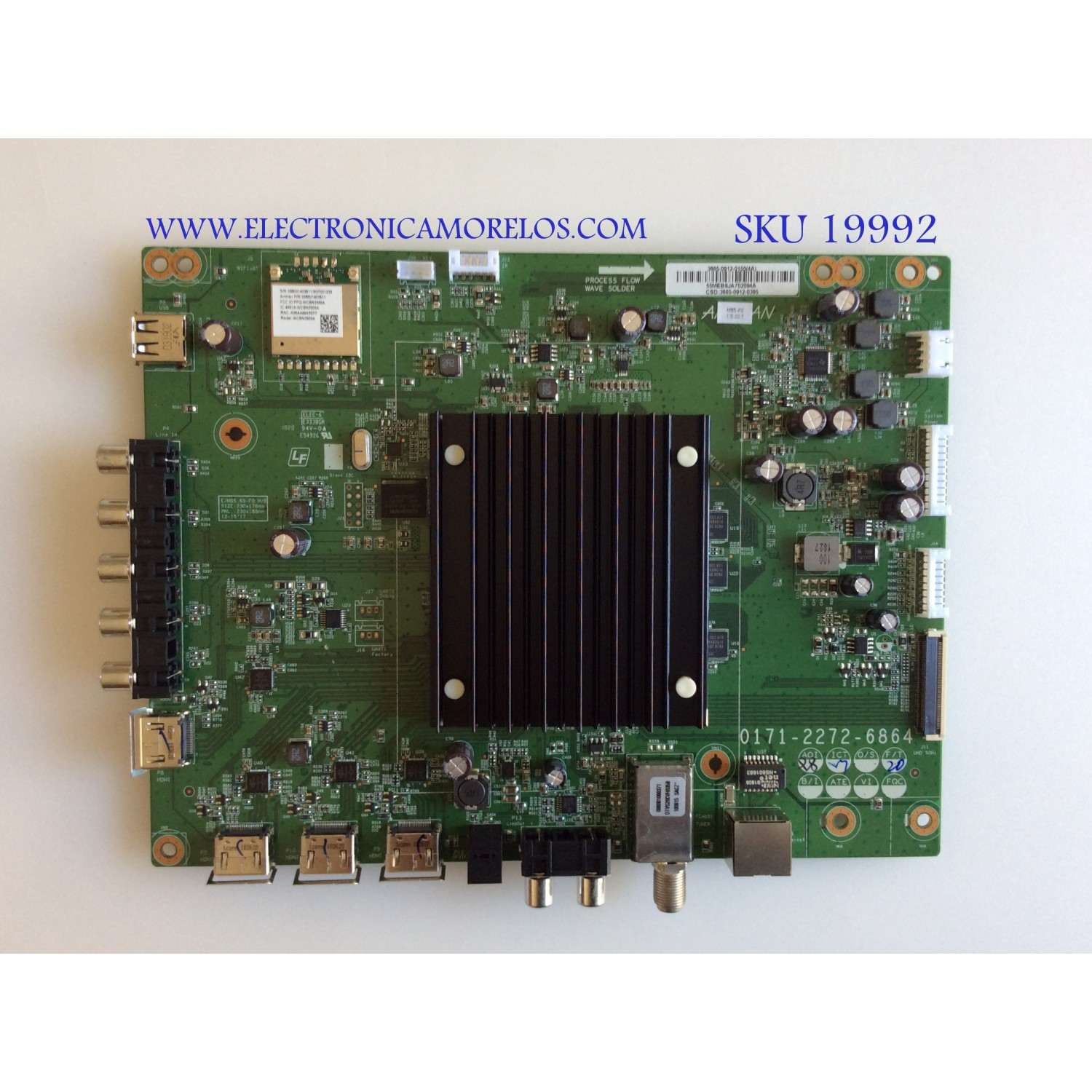 MAIN / VIZIO / 3665-0912-0150 / 0171-2272-6864 / 3665-0912-0395 / PANEL LSC650FN10-601 / MODELO M65-F0 LAUSXAKU