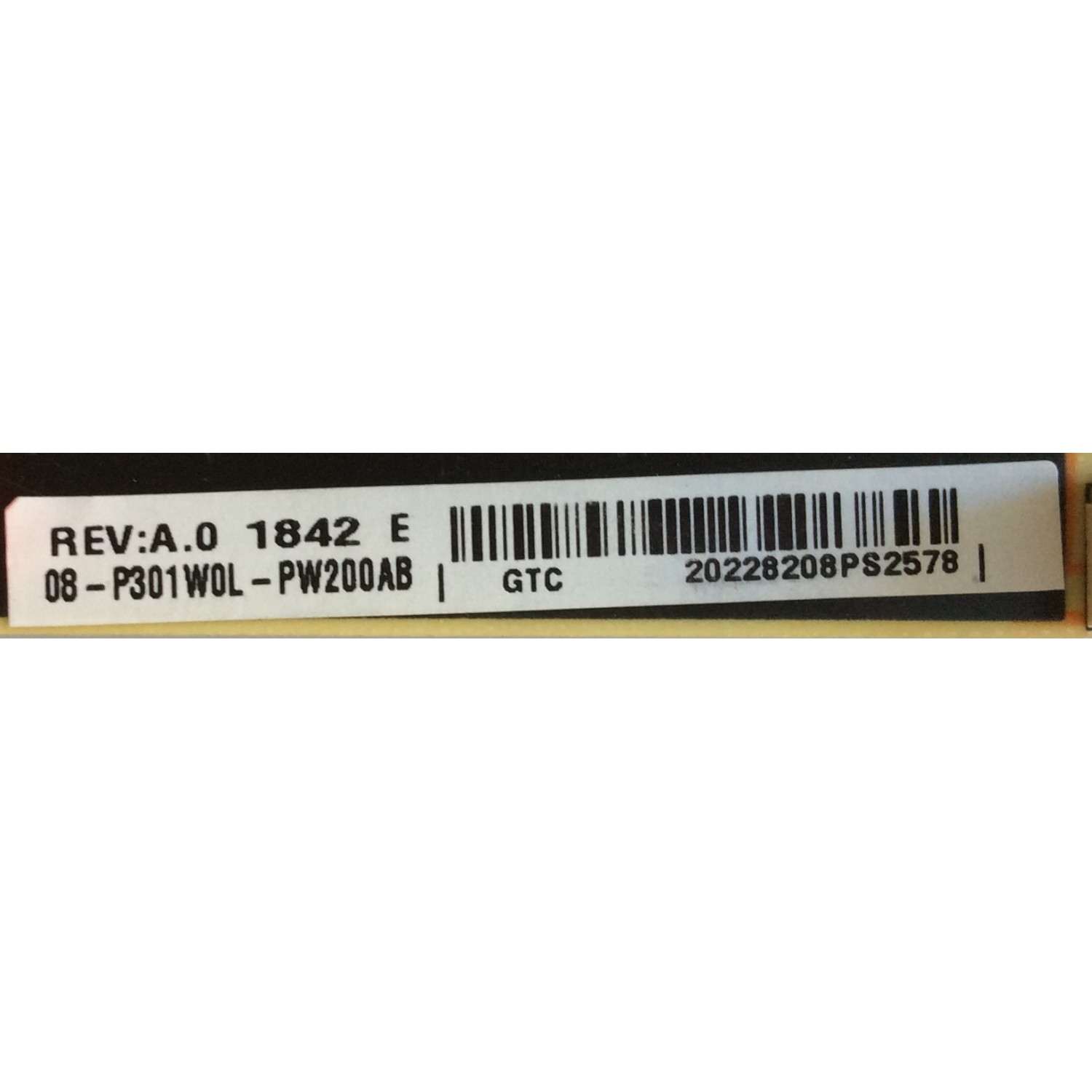 FUENTE DE PODER PARA TV TCL / NUMERO DE PARTE 08-P301W0L-PW200AB / 40-P301HL-PWA1CG / 08-P301W0L-PW200AB REV:A.0 / PANEL LVU650NDBL SD9W01 / MODELOS 65R613 / 65R615 / 65R615TBAA / 65R617 / 65R617TBAA / 65R625 - Imagen 3