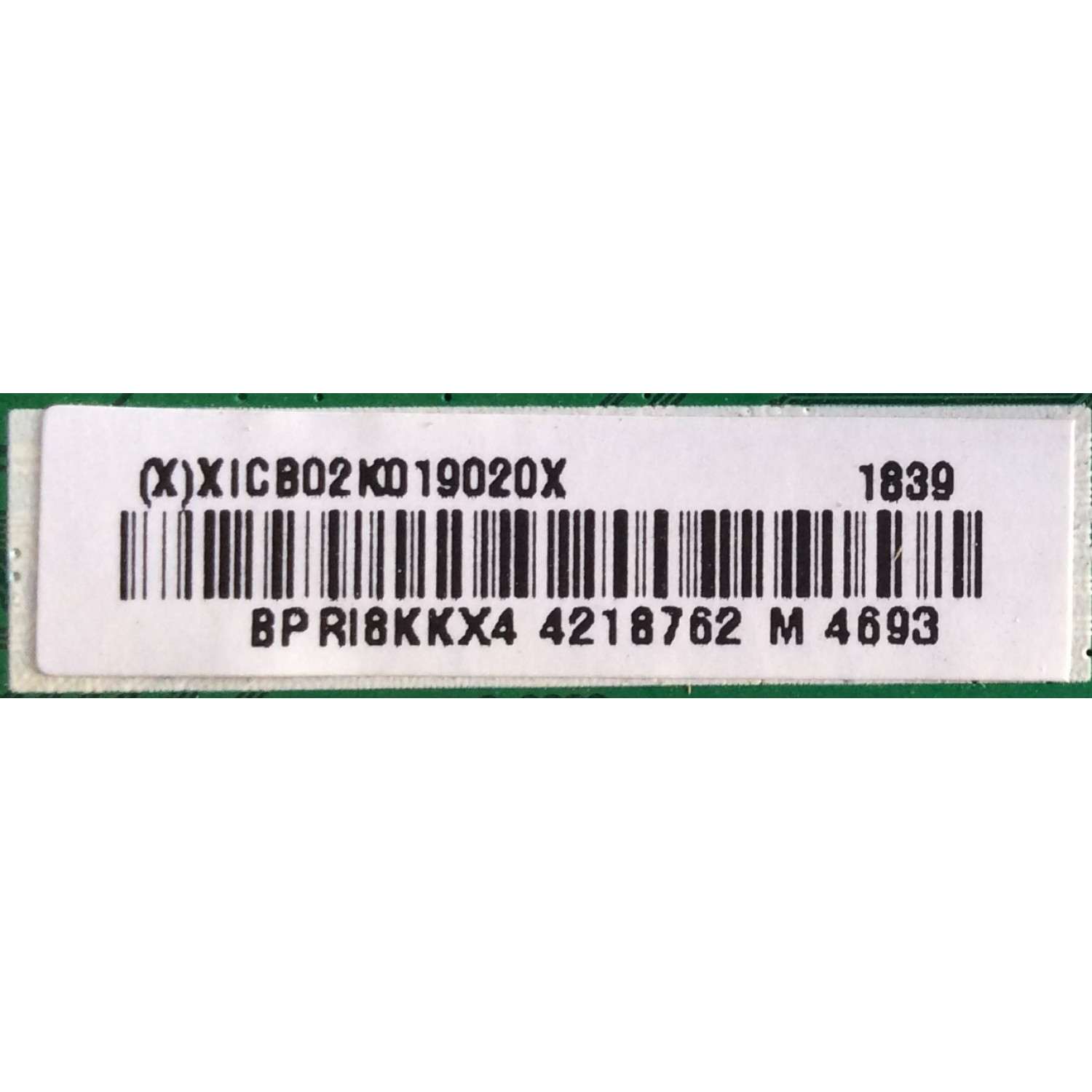 MAIN / VIZIO / XICB02K019020X / 715G8320-M02-B03-004Y / (X)XICB02K019020X / PANEL TPT430H3-HVN01U REV:S272R / MODELO D43F-F1 LTTWVOU - Imagen 2