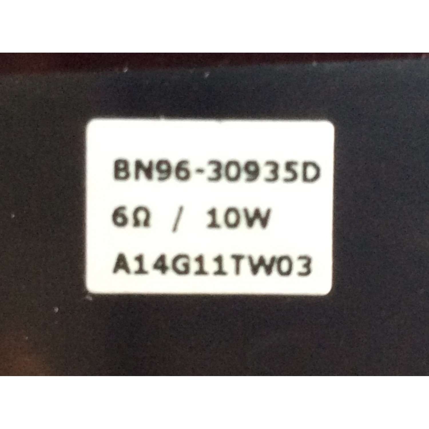 BOCINAS PARA TV/SANAUNG/BN96-30935D/A14G11TW03/MODELO UN75HU550FXZC - Imagen 2