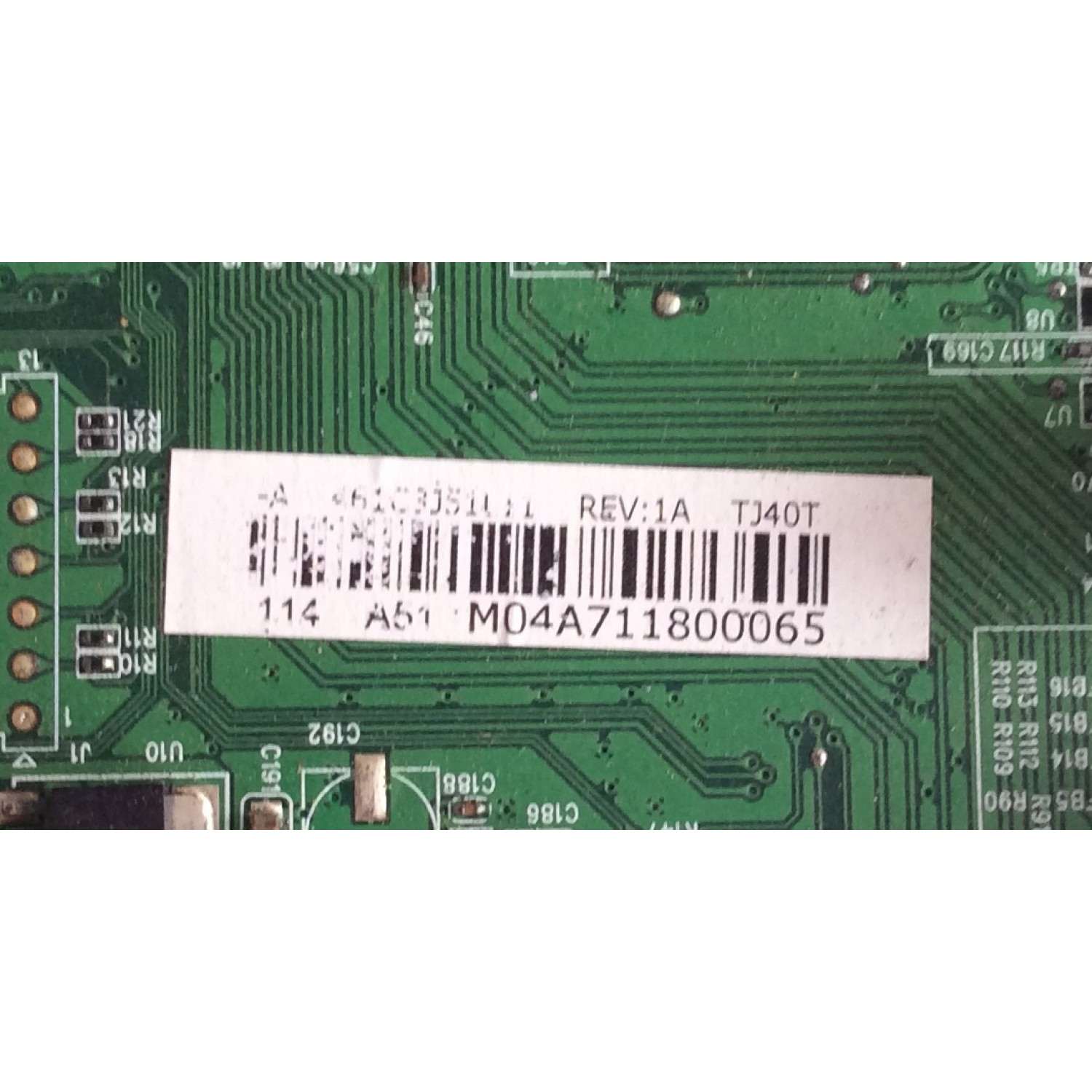 MAIN PARA TV TOSHIBA ORIGINAL / NUMERO DE PARTE 75023541 / STJ32T / VTV-L32709 / 431C3J51L11 / 461C3J51L11 / PANEL V400H1-L10 Rev.C1 / MODELO 40E210U - Imagen 2