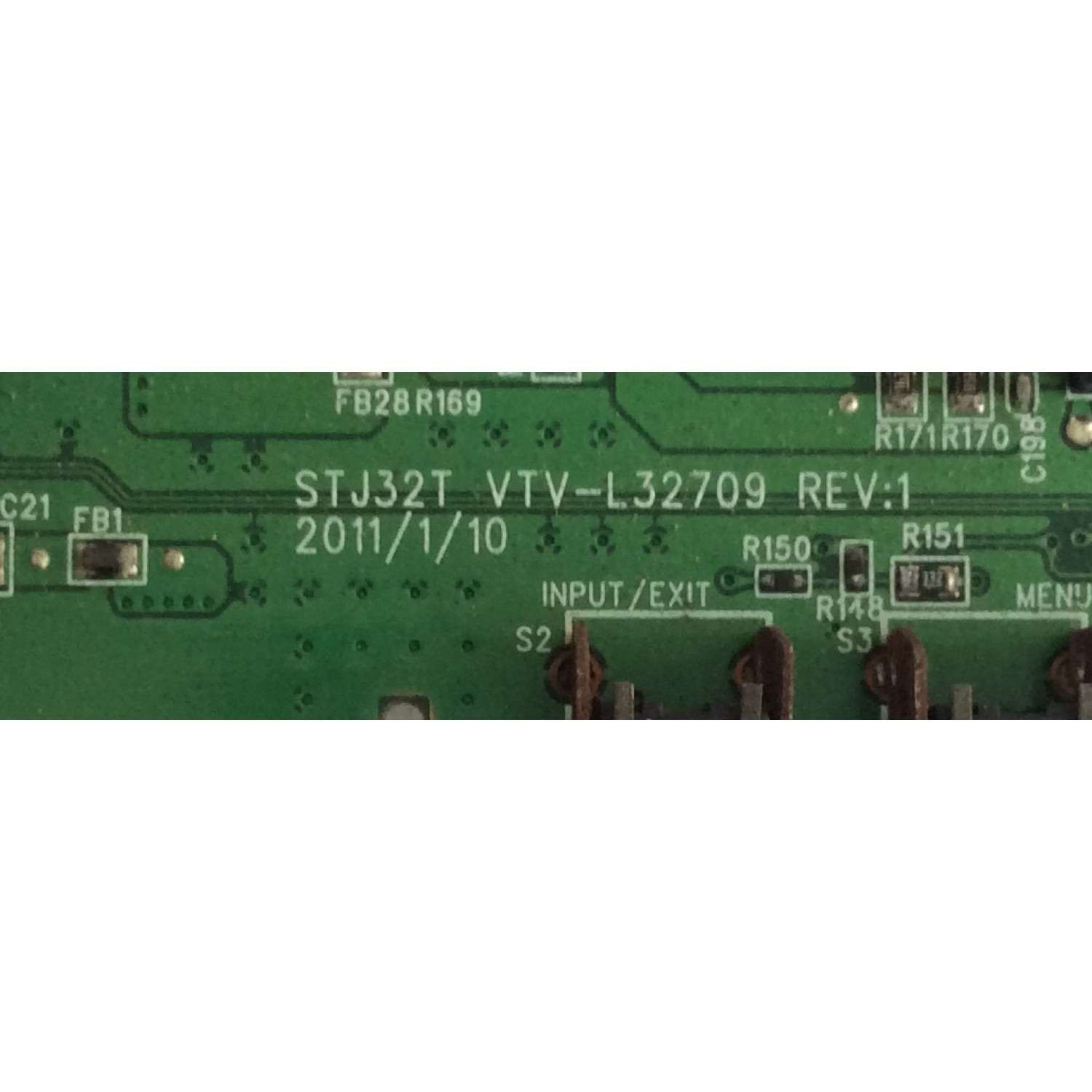 MAIN PARA TV TOSHIBA ORIGINAL / NUMERO DE PARTE 75023541 / STJ32T / VTV-L32709 / 431C3J51L11 / 461C3J51L11 / PANEL V400H1-L10 Rev.C1 / MODELO 40E210U - Imagen 4