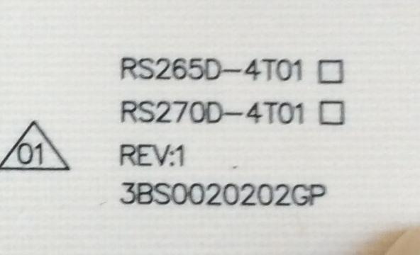 FUENTE DE PODER / RCA / RS265D-3T01 / 3BS0020202GP / PANEL LK750RP1A00 / MODELO RTU7575 - Imagen 3
