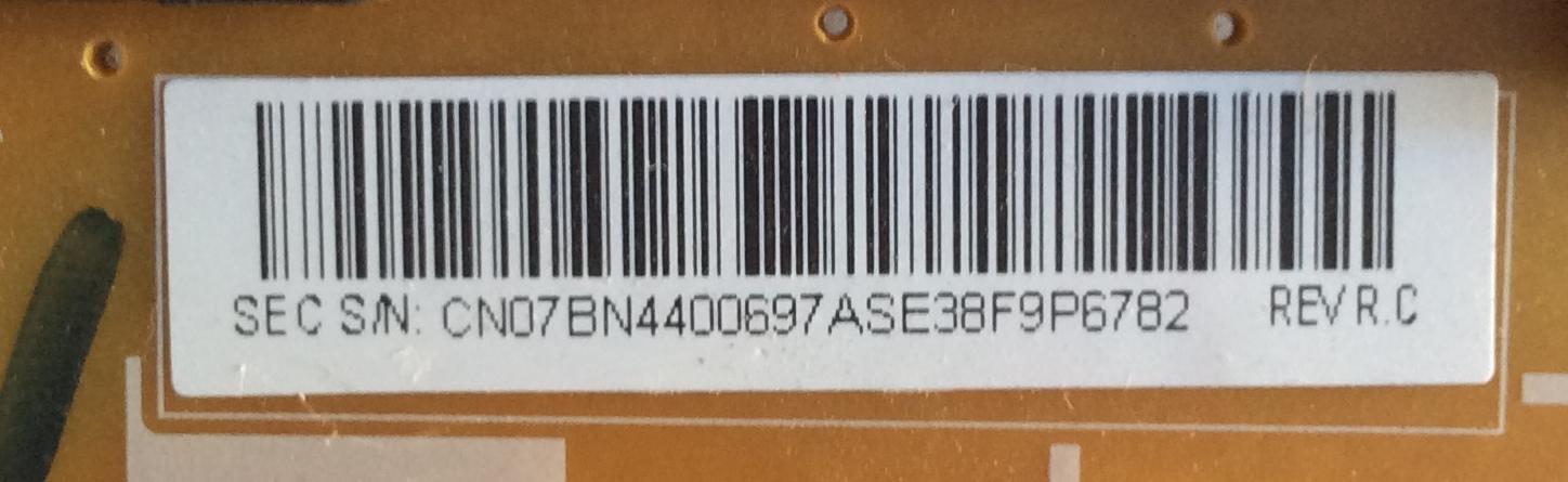 FUENTE DE PODER / SAMSUNG / BN44-00697A / PSLF720S06A / L32SF_ESM / PANEL CY-GH032BGLV2H / MODELO UN32H5500AFXZA TS01 - Imagen 3