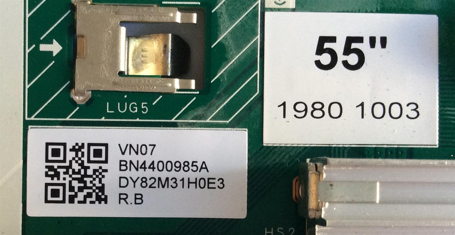 LED DRIVER / SAMSUNG / BN44-00985A / L55S8NC RSM / PANEL CY-TR055FLLV2H / MODELOS QN55Q80RAFXZA FA02 / QN55Q80RAFXZA AA01 - Imagen 2