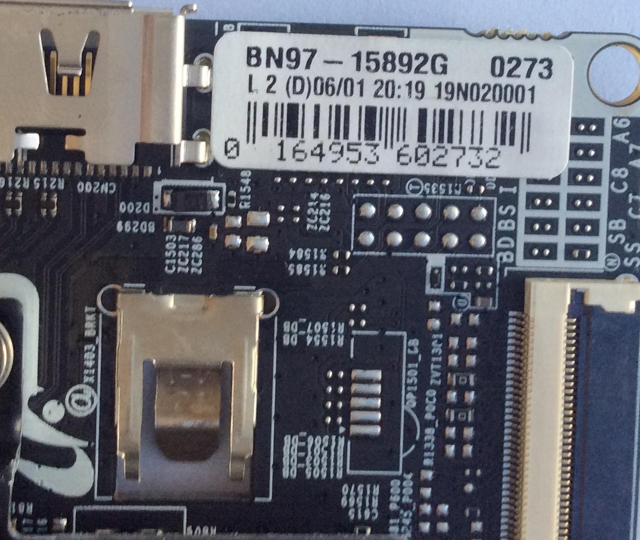 MAIN / SAMSUNG / BN94-14506N / BN97-15892G / PANEL CY-QR055FGLV1H / MODELO QN55LS03RAFXZA FA01 - Imagen 2