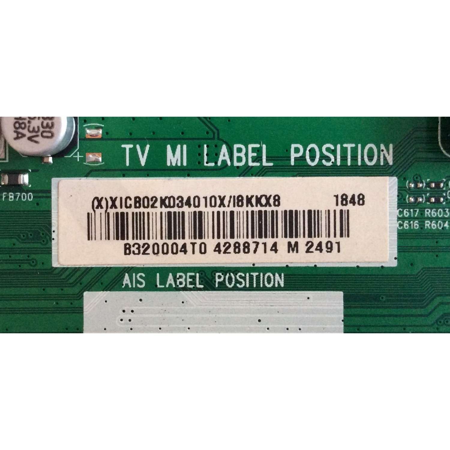 MAIN / VIZIO / 756TXICB02K0340 / 715G8320-M2B-B03-004Y / XICB02K034 / PANEL TPT320B5-FHBN0.K REV. 49P2AN / MODELO D32F-F1 LTQUVMQU  - Imagen 2