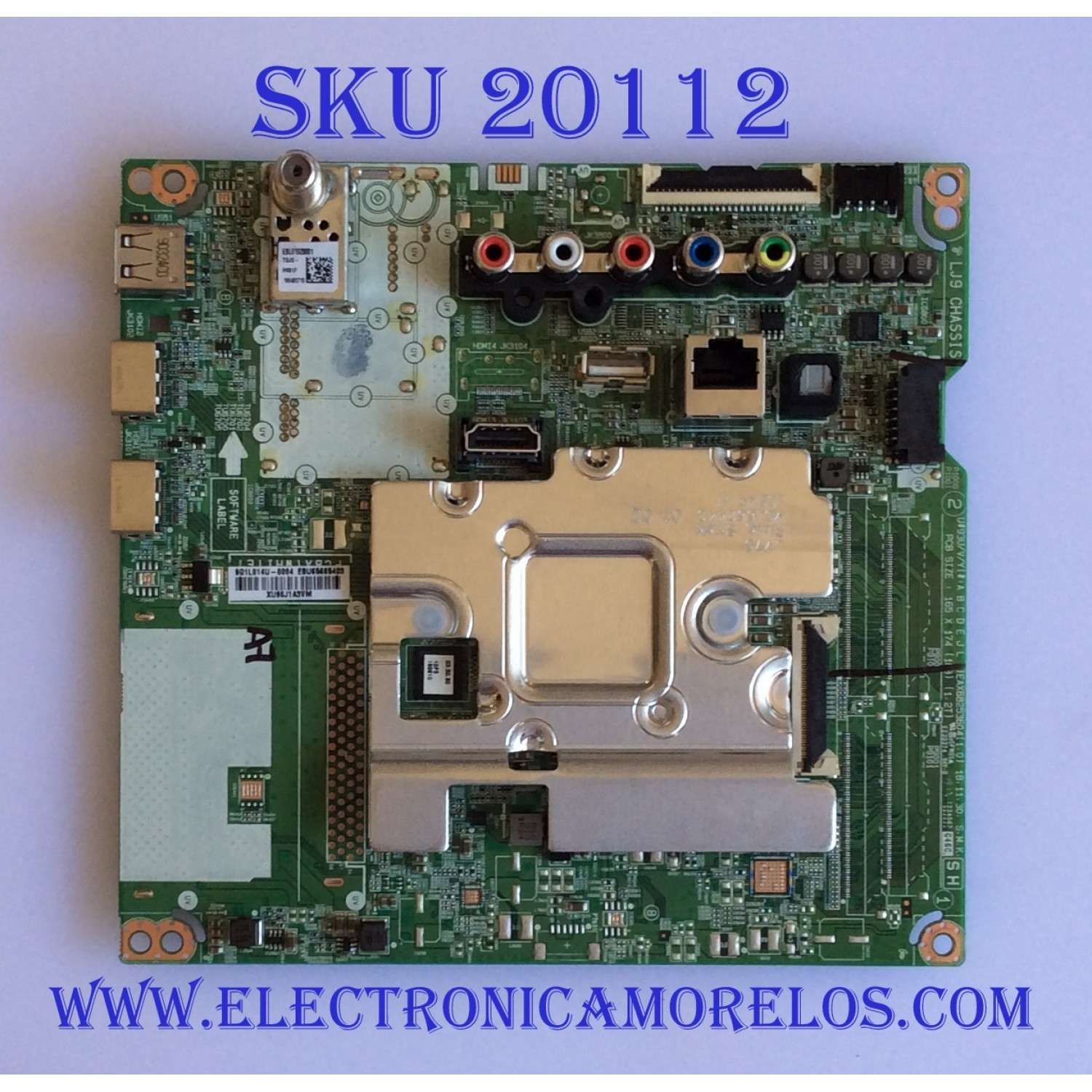 MAIN PARA TV LG 4K·UHD·HDR ((SMART TV)) / NUMERO DE PARTE EBU65665403 / EAX68253604 / EAX68253605 / 65665403 / PANEL NC500DQG-VXHX3 / NC500DQG-VXHX1 / DISPLAY V500DJ6-QE1 / MODELOS 50UM7300AUE / 50UM7300AUE.BUSJLJM / 50UM7300PUA / 50UM7300PUA.BUSJLM