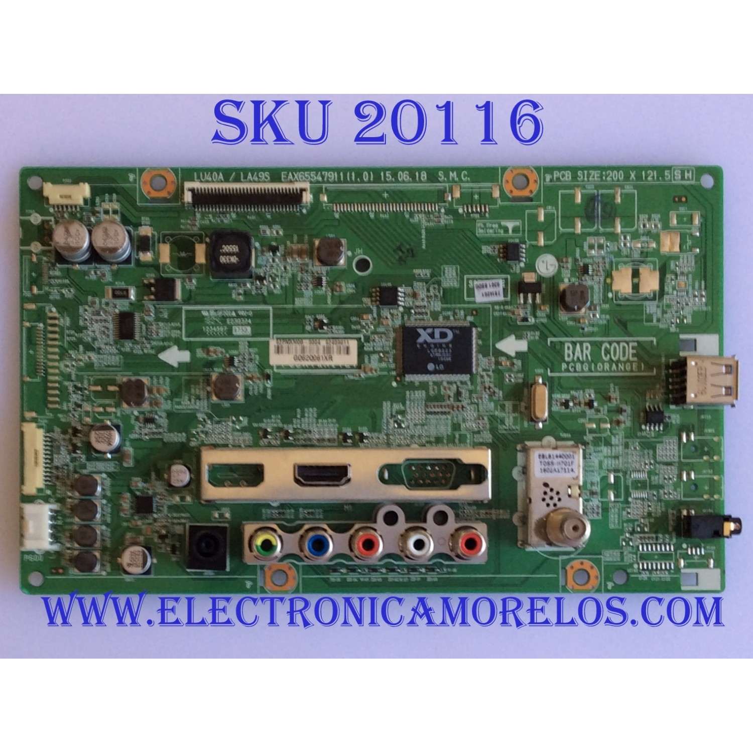 MAIN/LG/62409011/EAX66547911(1.0)/62PMXM08-0004/G062Q061XR/LU40A/LU49S/MODELOS 40" / 49"