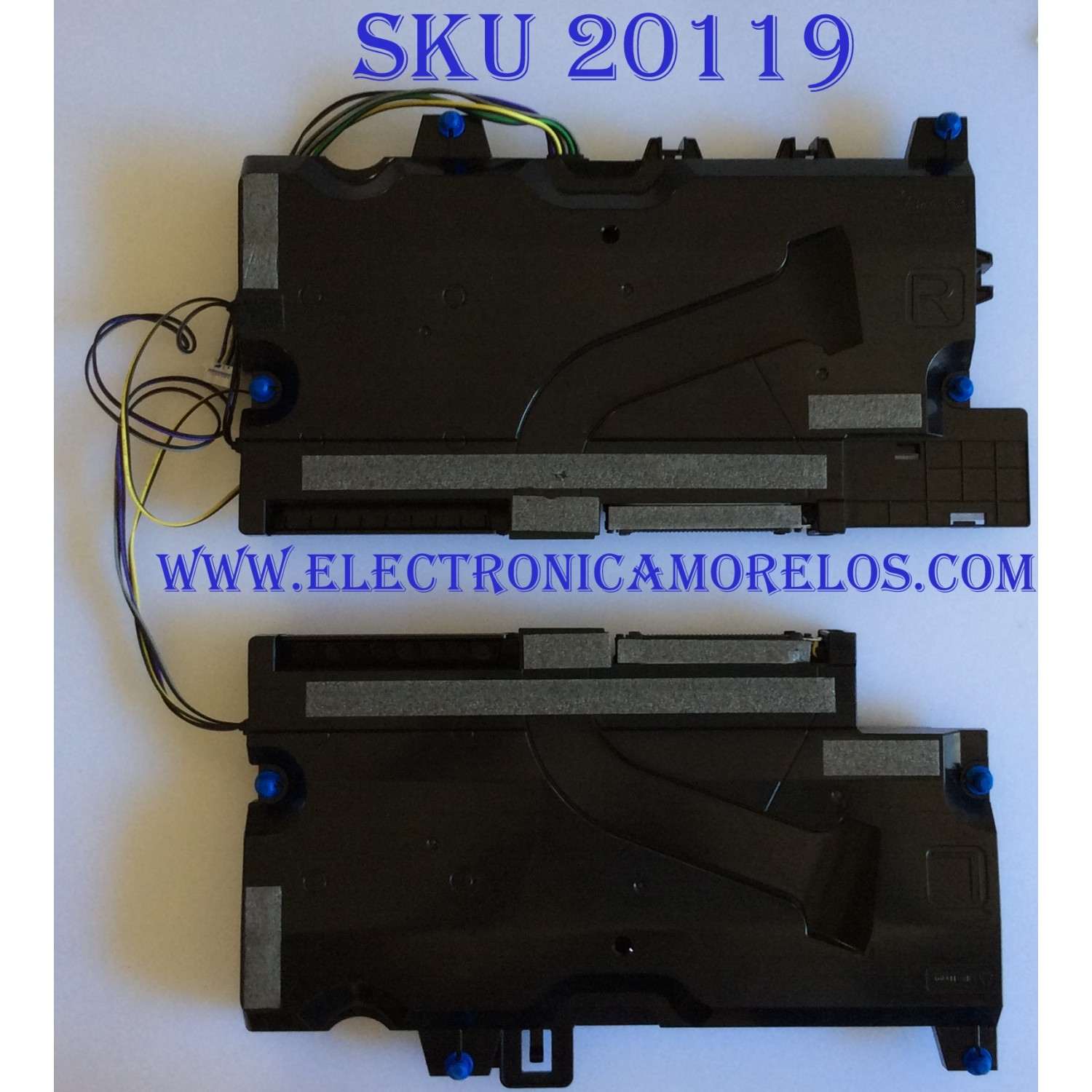 KIT DE BOCINAS PARA TV / SAMSUNG / PANEL CY-QN082FLLV2H / MODELO QN82Q65FNBXZA / NUMERO DE SERIE 07XF3CAKA03381X