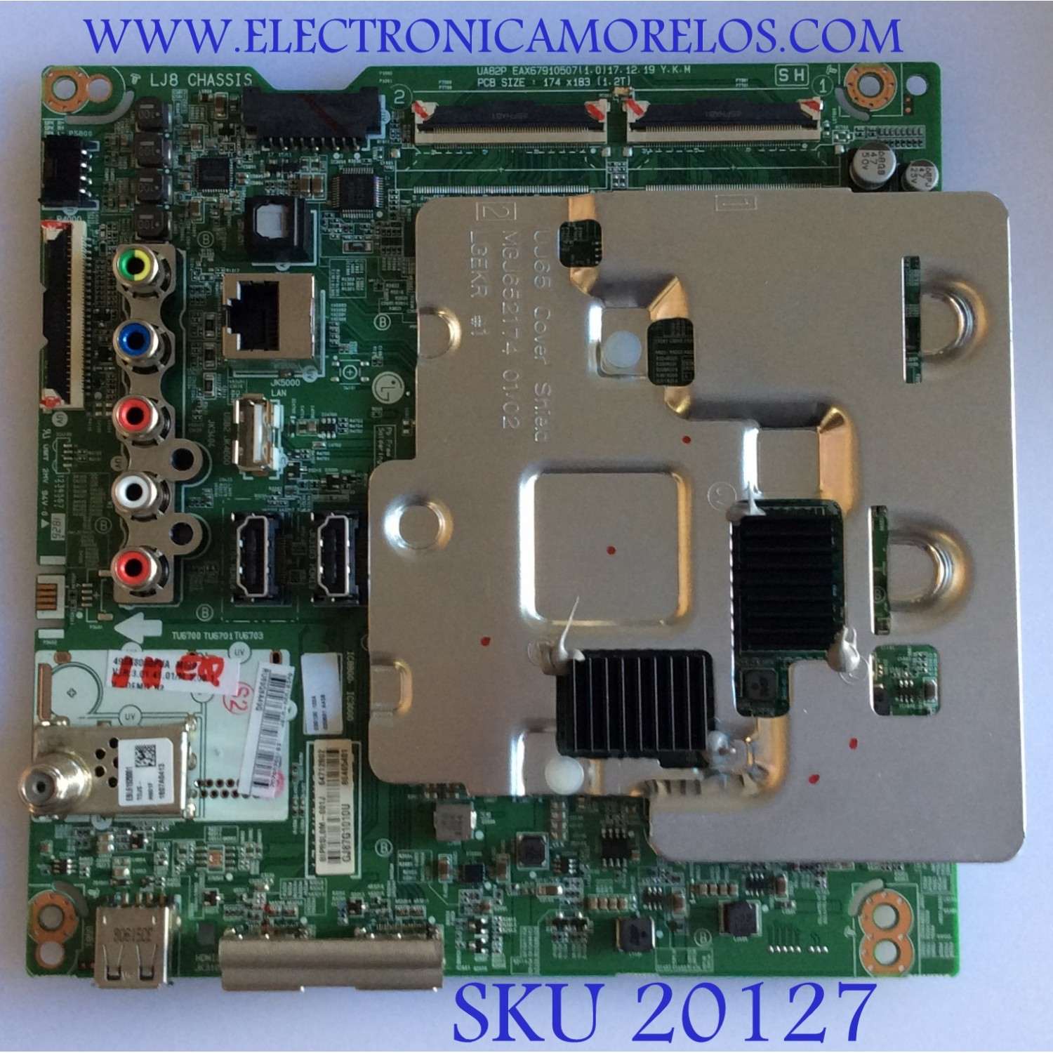 MAIN / LG / EBT65205202 / EAX67910507 / 64712802 / 86465401 / 81PRSLOM-001J / PANEL LC490EQG(FL)(M3) / MODELO 49K8000PUA.AUSWLJR