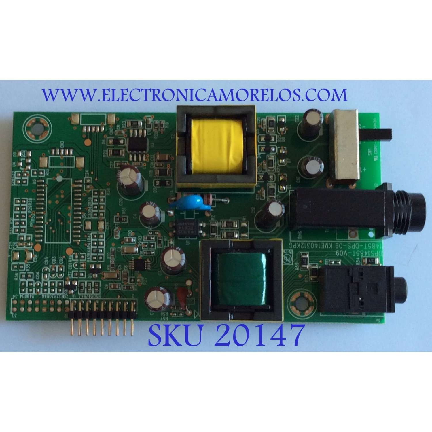 TARJETA STANBY / RCA / 1485T-DPS-09 / KME140312KPG / DPS1485T-V09 / PANEL LC550DUY-SHA / MODELO J55HE840 