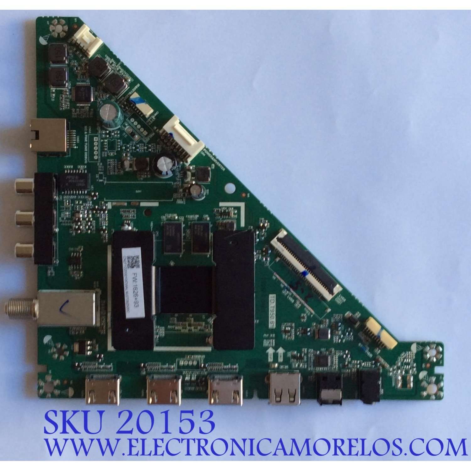 MAIN  TOSHIBA / CN2T1D200010ID / H19010197 / TD.T950.61 / FW:1626+93 / PANEL ST3151A05-8 / MODELO 32LF221U19