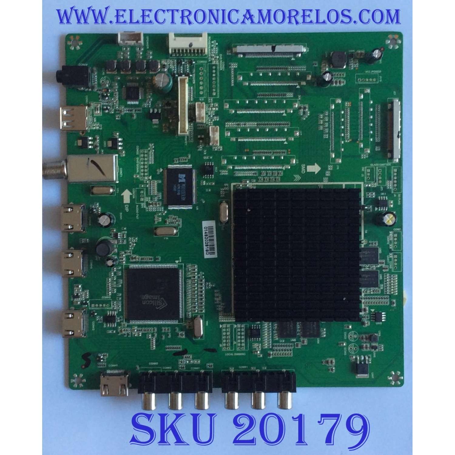 MAIN / RCA / 55120RE01M3393LPA03-A1 / LF.M3393B.A / LG-RE01-150819-ZQ920 / MODELO LED55G65RQ 5516-LE55G65-A1