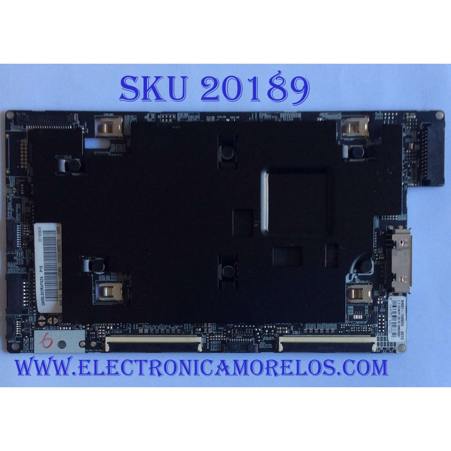 MAIN / SAMSUNG / BN94-14506N / BN97-15892G / PANEL CY-QR055FGLV1H / MODELO QN55LS03RAFXZA FA01