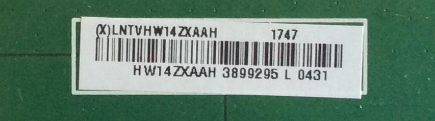 LED DRIVER / LNTVHW14ZXAAH / 715G9129-P01-000-005K / (X)LNTVHW14ZXAAH / PANEL TPT550U2 -EQLSKA.G REV:S5D / MODELO P55-E1 LTM7WMNT - Imagen 2