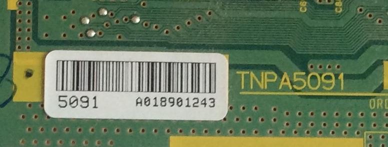 BUFFER / PANASONIC  / TNPA5091 / TXNSD11QEK50 / PANEL'S MC127F19M13 / MC127F19R13 / MODELOS TC-P5032C / TC-P50G20 / TC-P50G25 / TC-P50GT25 / TX-P50G20B - Imagen 2