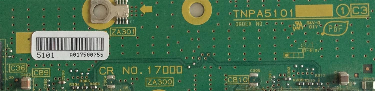 BUFFER / PANASONIC / XNC31LQUU / TXNC311QEK50 / TNPA5101 / PANEL MC127F19T13 / MODELOS TC-P50G20 / TC-P50G25 / TC-P50S2 / TC-P50U2 / TX-P50G20B / TX-P50S20B / TX-P50U20B - Imagen 2