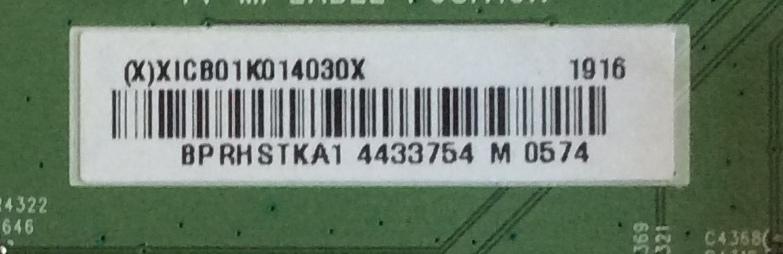 MAIN PARA TV INSIGNIA ORIGINAL (FIRE TV) / NUMERO DE PARTE XICB01K014 / 715G9566-M01-B00-005T / (X)XICB01K014030X / PANEL TPT550U1-QVN05.U REV:S57B0U / TPT550U2-D077.L RE:S21A / DISPLAY T550QVN05.7 / MODELO NS-55DF710NA19 - Imagen 3