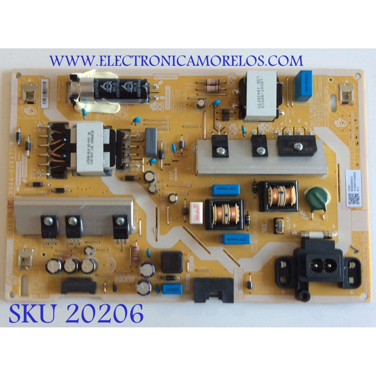 FUENTE DE PODER / SAMSUNG / BN44-00947C / L40E6_NSM / PSLF121E10A / PANEL CY-NN043HGNV1H / CY-NN040HGLV2H  /  MODELO UN43NU7100FXZA DB04 / UN40NU6070FXZA FB02