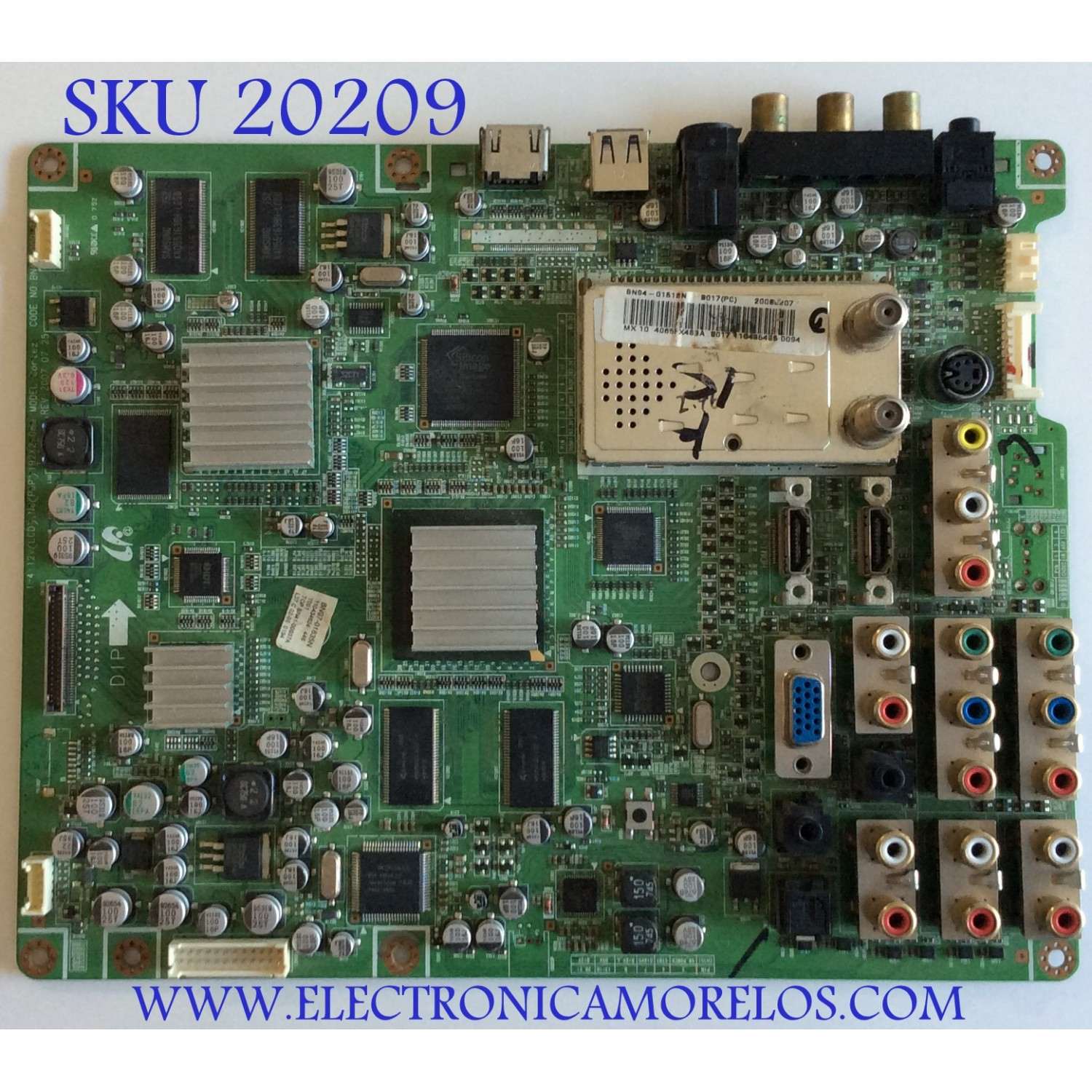 MAIN / SAMSUNG / BN94-01518N / BN97-01835N / BN41-00937A / PANEL LTA400HT-L06 / MODELOS LNT4065FX/XAA / LNT4065FX/XAC SX08 / LNT4065FX/XAC SX07