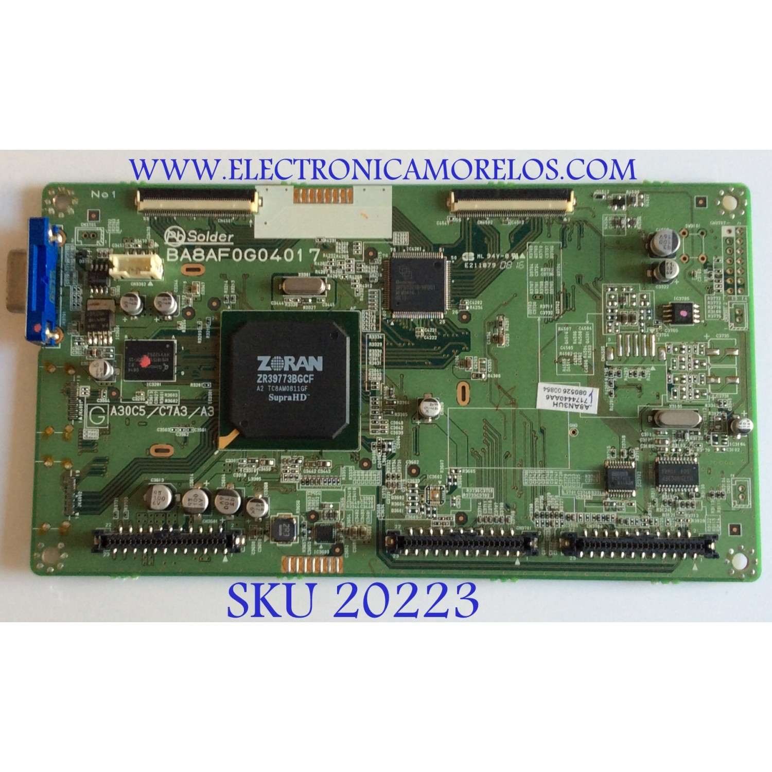 MAIN DIGITAL / A8AN3UH / BA8AF0G04017 / PANEL UG190XE / MODELOS LC195EM9 / LC195EM92 / LC195EM9B / LD195EM82