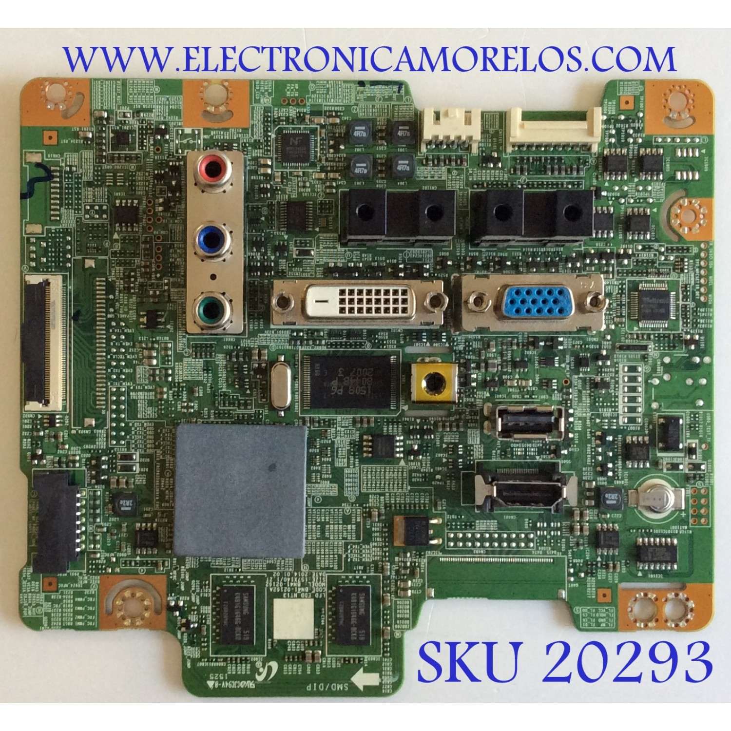 MAIN SAMSUNG / BN94-10414G / BN41-02162A / BN97-07313W / PANEL CY- DJ055CSLVZH / LSF550HJ07-A01 / MODELO LH55EDDPLGC/ZA VH03