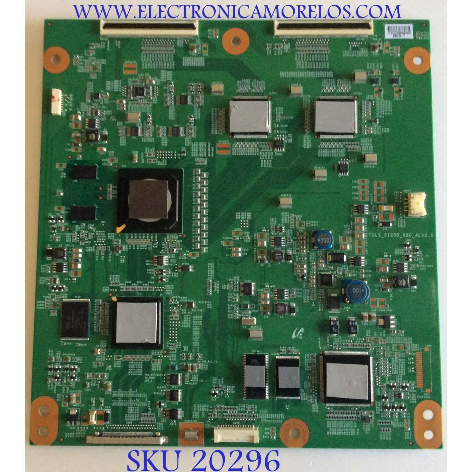 T-CON SONY / LJ94-0832A / TQLS_S120B_960_4L / JE832A / E832A / PANEL LTW550HQ01 / MODELO KDL- 55NX810 