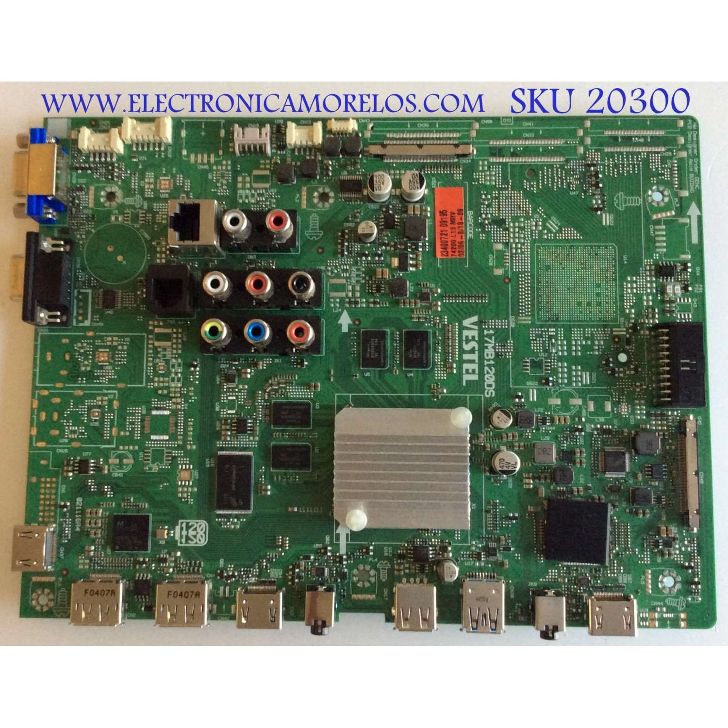 MAIN CHRISTIE / 10108317 / 17MB120DS / 23400723 / 23400721 / PANEL VDS550QNDL-2D-U11-VEL / MODELO UHD551-L