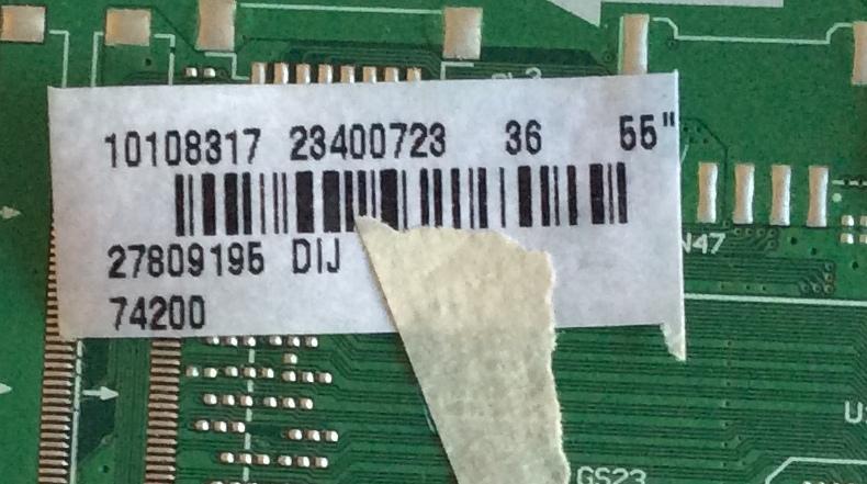 MAIN CHRISTIE / 10108317 / 17MB120DS / 23400723 / 23400721 / PANEL VDS550QNDL-2D-U11-VEL / MODELO UHD551-L - Imagen 4