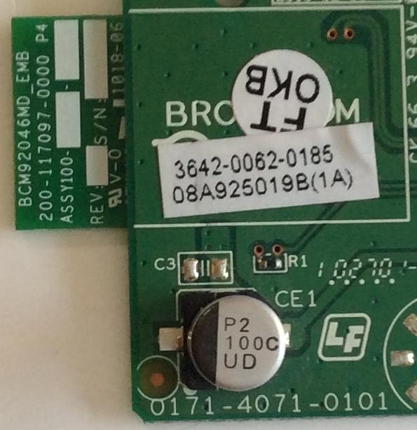 MODULO BLUETOOTH VIZIO / 3642-0062-0185 / 0171-4071-0101 / PANEL LC370EUH (SC)(R1) / MODELOS XVT323SV LAQKGHAL / XVT373SV / XVT553SV LASPGLAL / XVT553SV LAQPGLAM - Imagen 2