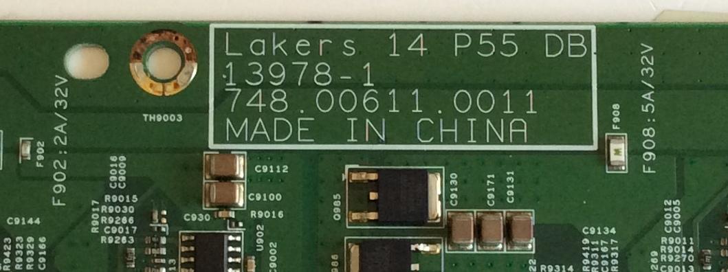 LED DRIVER VIZIO / 054.25052.0051 / 748.00611.0011 / P420320D / 054250520051 / MODELO P552UI-B2 LWZJRNAQ - Imagen 2