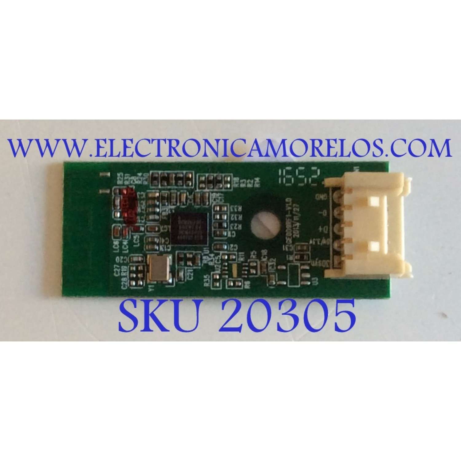 MODULO PARA TV CHRISTIE / BT01BCM20705B / 0220170029323 / PANEL VDS550QNDL-2D-U11-VEL / MODELO UHD551-L 