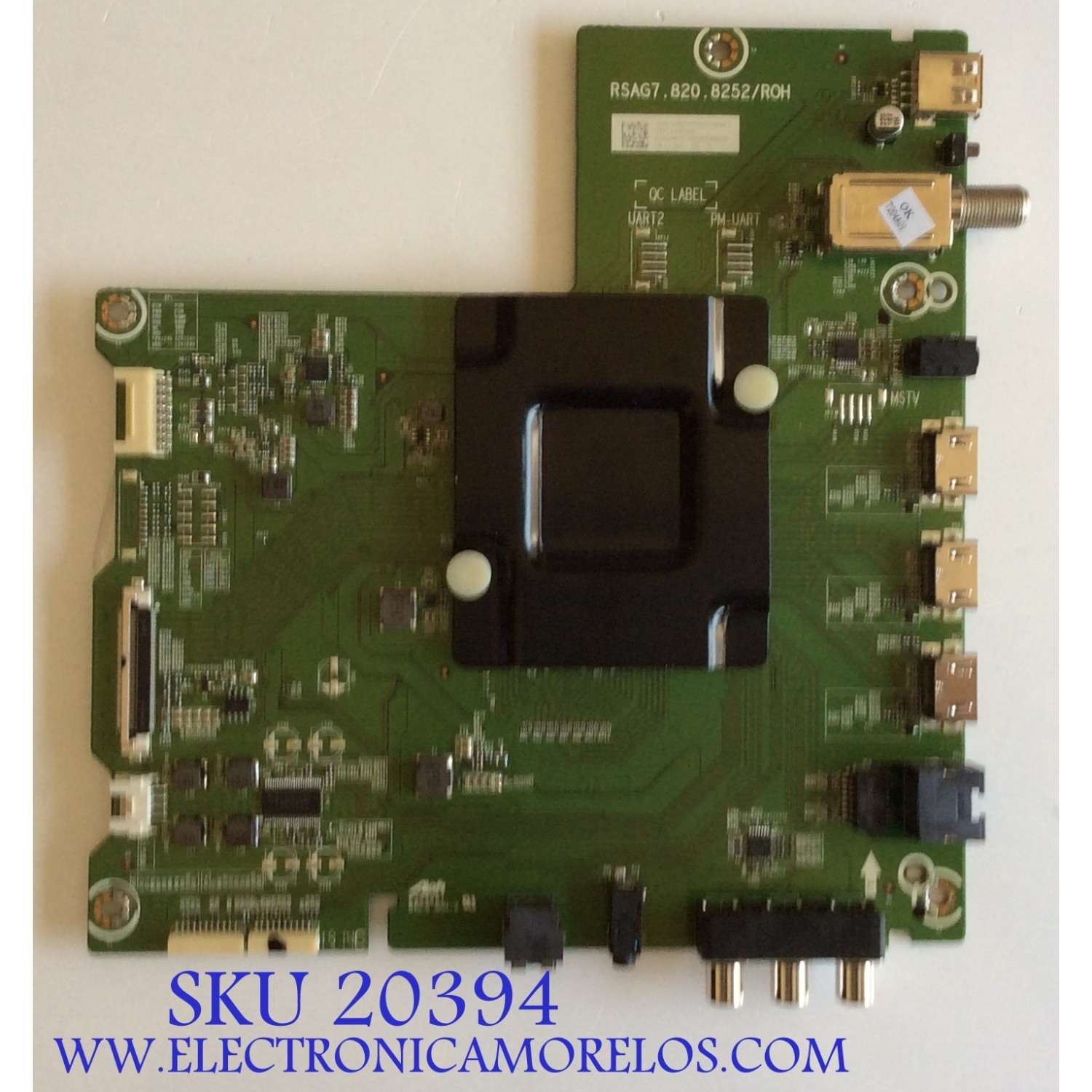 MAIN SHARP / 253012 / RSAG7.820.8252/ROH / 190391 / 243033 / PANEL HD550S1U51-TAL2B1\S0\GM\BBY\ROH / MODELO LC-55LBU711U