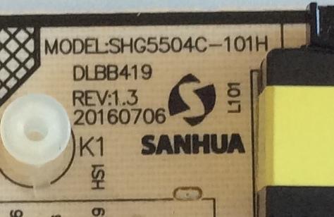 FUENTE DE PODER HITACHI / 81-PBE055-H4C48 / SHG5504C-101H / SHG5504C48-101HB / CCP-508 / SHG5504C27 / PANEL LVU490CSDX  E2 / MODELOS 49R80 / 50R81 - Imagen 2