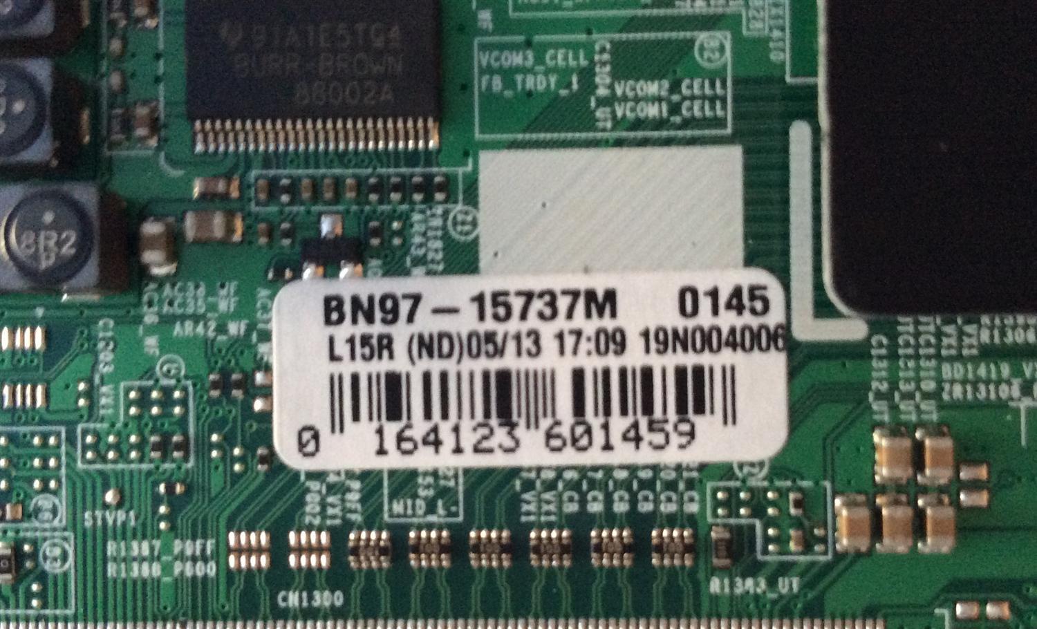 MAIN SAMSUNG / BN94-14345A / BN41-02695A / BN97-15737M / PANEL CY-TR049HLLV1H / MODELO QN49Q70RAFXZA FA01 - Imagen 2