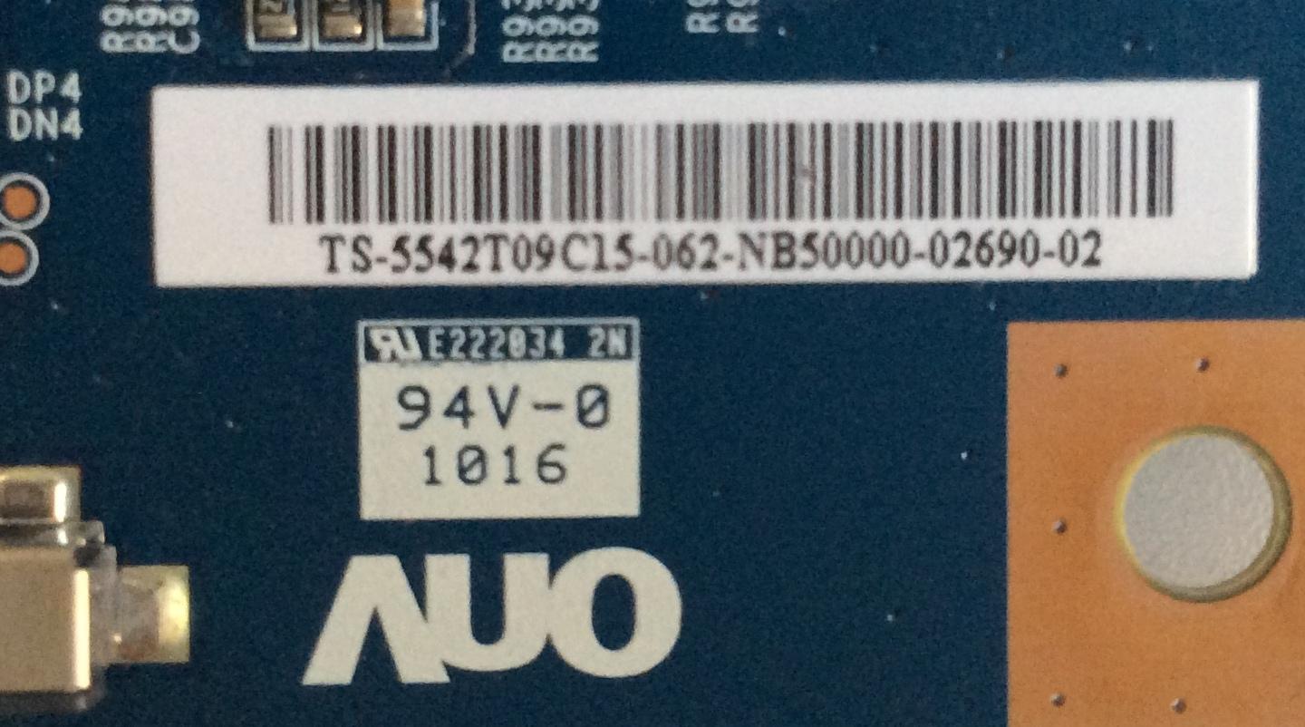 T-CON LG / 55.42T09.C15 / T315HW05 / 31T12-C04 / 5542T09C15 /  PANEL T420HW07 V.1 / MODELO 42LE5400-UC AUSDLUR - Imagen 2