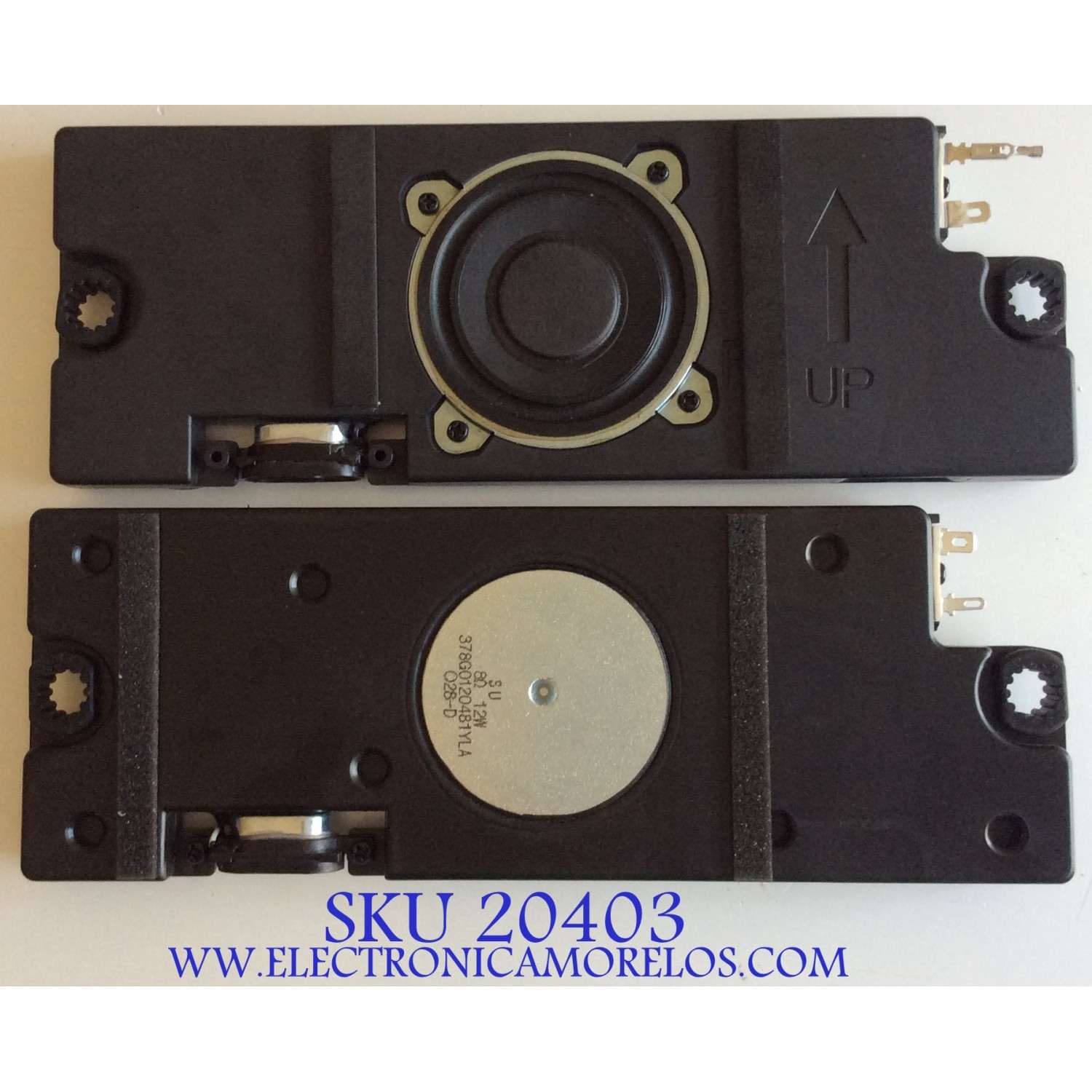 KIT DE BOCINAS PARA TV VIZIO / 378G0120481YLA / 378G0120481YRA / O28-D / O29-D / MODELO M50-C1 LTCWSPBR