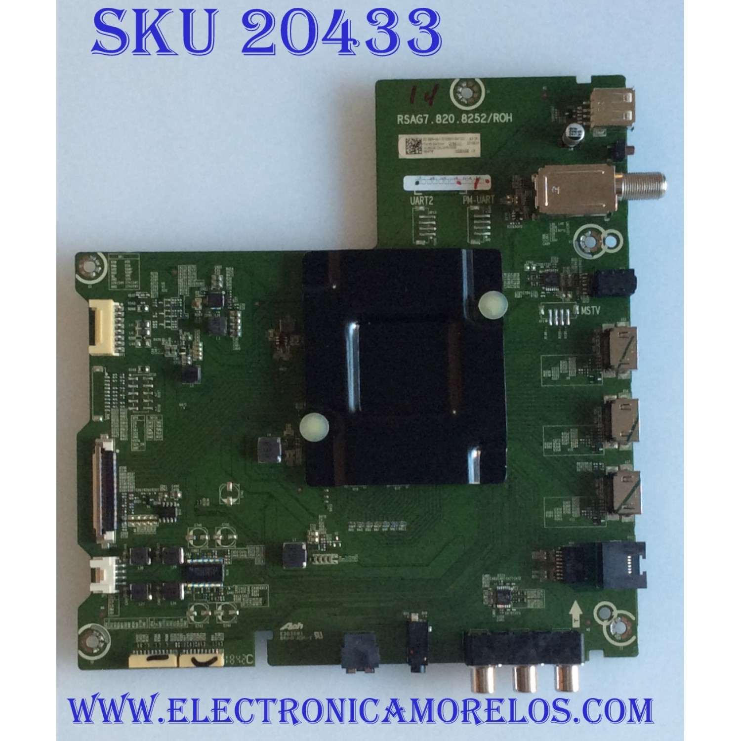 MAIN / HISENSE 231565H / RSAG7.820.8252/ROH / 231563H / HU55A6100UWR / 231565 / 231563 / 3TE55G184 / E303981 / PANEL HD550S1U81-L1\S0\GM\ROH 233143 / MODELO 55R7E / 55R7E R55G18411 /55R6E 