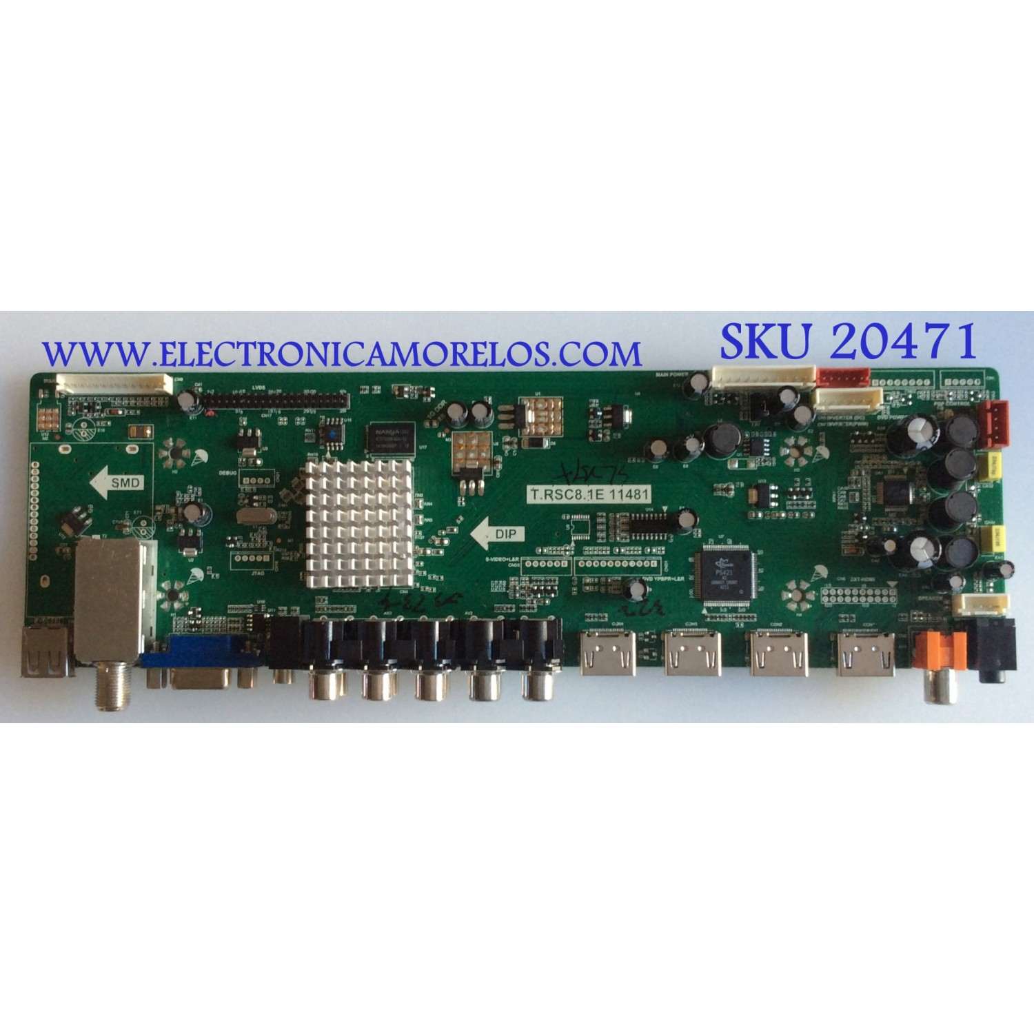 MAIN RCA / 42RE01TC81ELNA0-A1 / T.RSC8.1E 11481 / PANEL LC420WUE-(SC)(V1) / MODELOS 42LA45RQ / 42LB45RQ