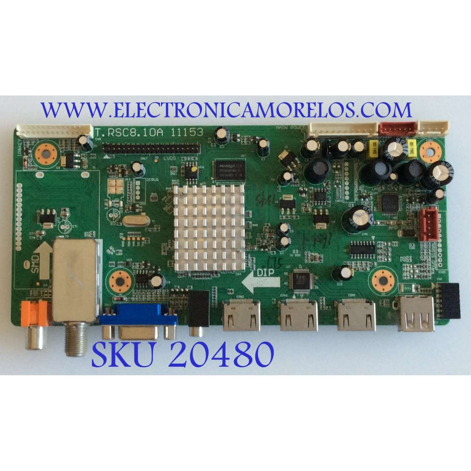 MAIN WESTINGHOUSE / 1B1H1656 / T.RSC8.10A 11153 / LTA460HVN01-W / PANEL LTA460HM03 / MODELO VR-4625 TW-64811-S046D