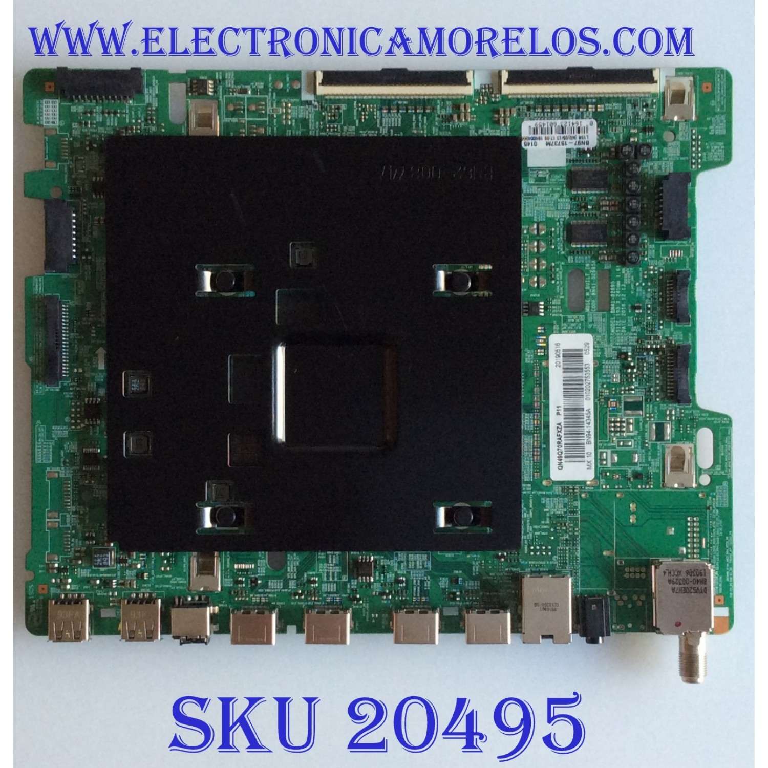MAIN SAMSUNG / BN94-14345A / BN41-02695A / BN97-15737M / PANEL CY-TR049HLLV1H / MODELO QN49Q70RAFXZA FA01