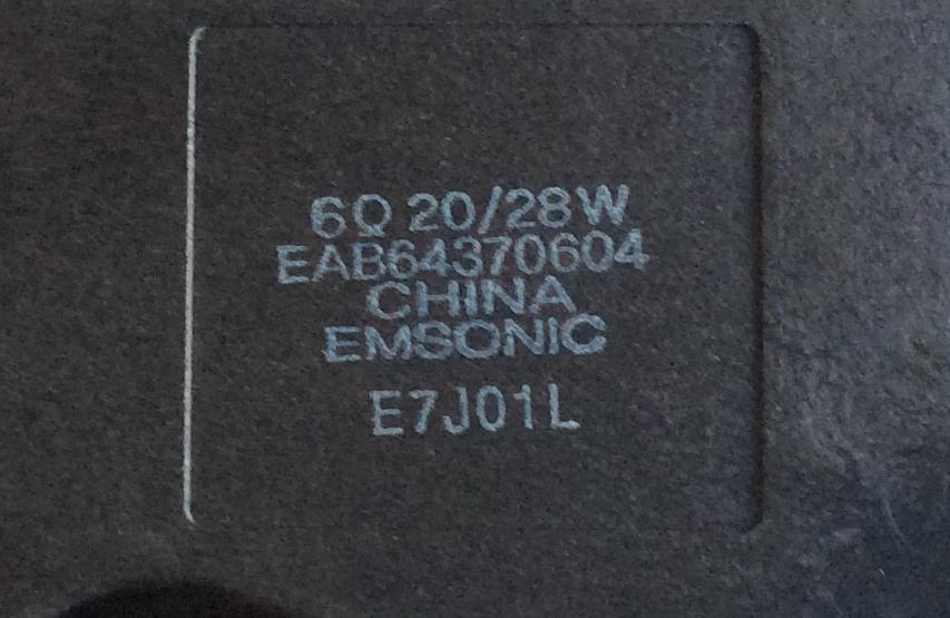BOCINAS PARA TV LG / MGJ639816 / EAB64370604 / EAB64370603 / PANEL LC650AQD-EKA4 / MODELO OLED65B7P-U BUSYLJR - Imagen 4